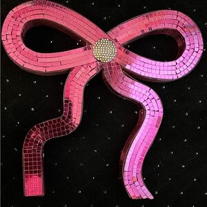 🎀BLINGED OUT BOW RIBBON DECOR🎀